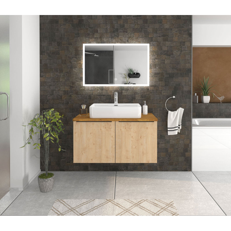 Bathroom Suite, Alpine white/birch/oak