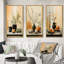Coffee Tea Cafe Points - Ensemble de 3 pièces d'art sur les aliments et les boissons-1903066053-1903066055