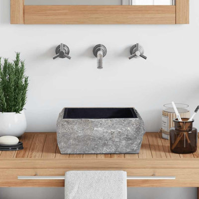 Borough Wharf Traub 300mm L x 300mm W Marble Square Sink