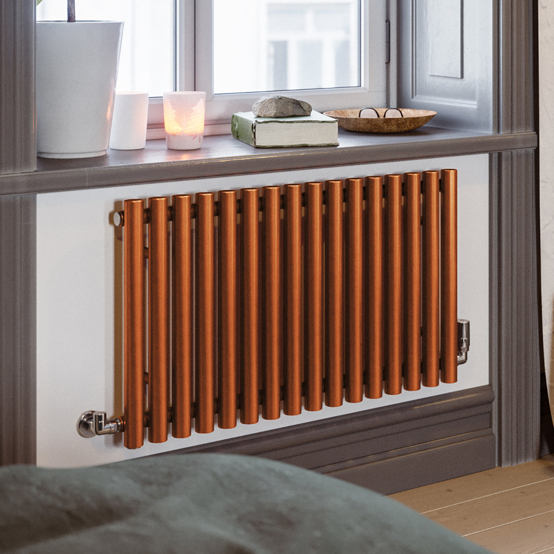 Rolo Room, 500h x 865w (mm), Horizontal, Designer Radiator