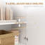 Buffet, armoire à café avec tiroirs, patiné-879943521