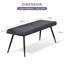 Depuy 130cm Faux Leather Upholstered Bench with Metal Legs-1016463596