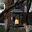 Rosalind Wheeler 2 Set of Grey Brush Metal Candle Lanterns
