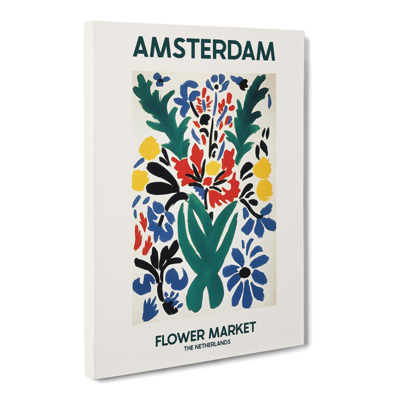 XMKTMKT-53 Amsterdam Flower Market Exhibition 5 - Wrapped Canvas Print, 76cm H x 50cm W x 3cm D