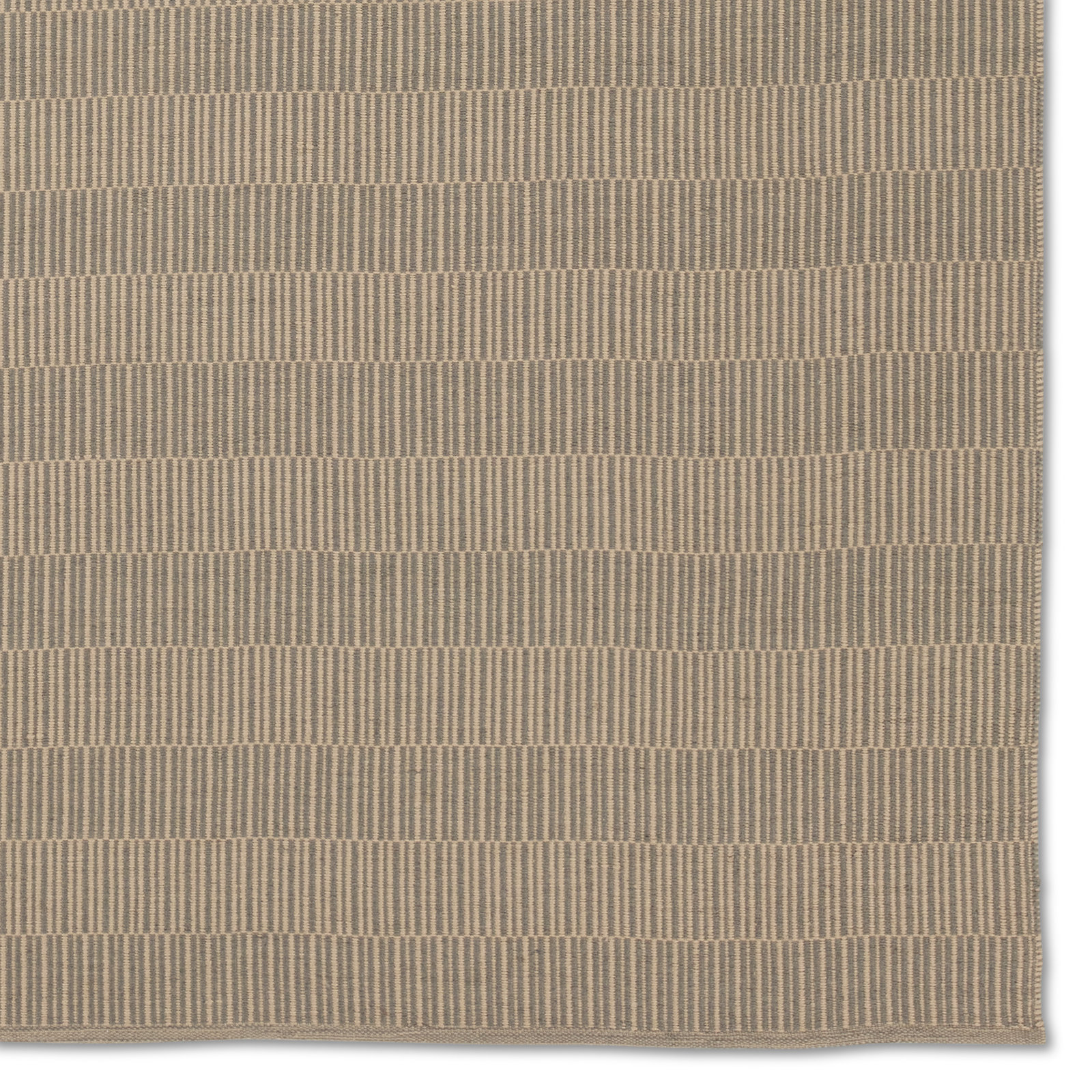 Chandlee Hand-Woven Striped Outdoor Rug, Rectangle 2' x 3'