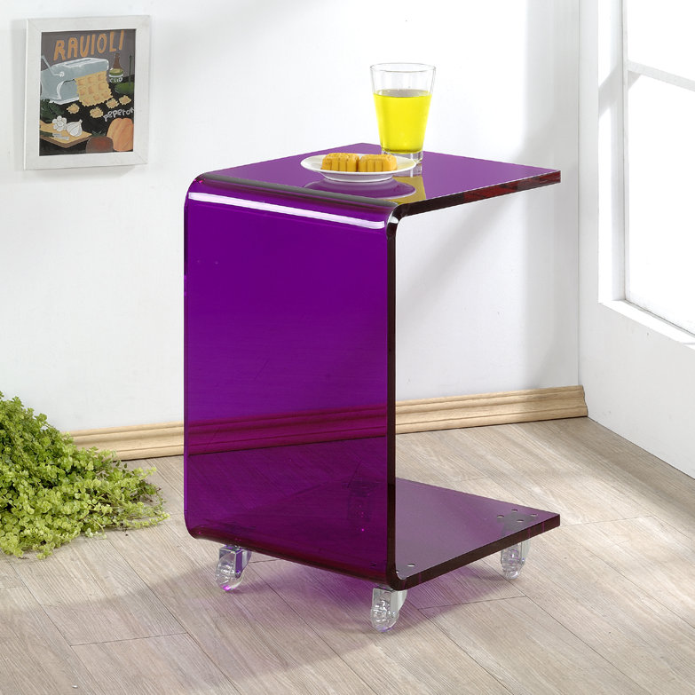 Channing End Table, Violet