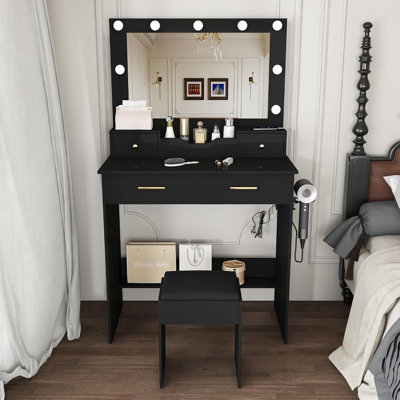 80 cm W Chest of 4 Drawers