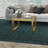 Rocco (Set of) Two 30" Glass And Steel Square Nested Coffee Tables-2100779302