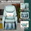Fauteuil de massage chauffant en similicuir-248969956