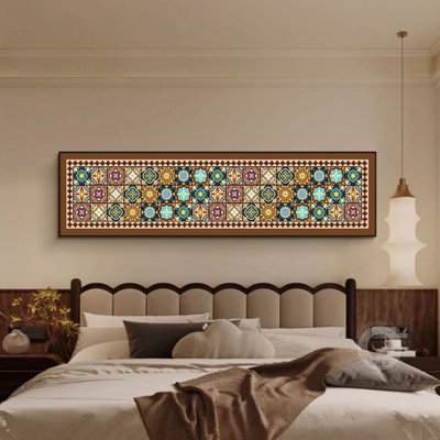 Art mural Mid-Century moderne en toile pour salon