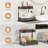 Stainless Steel Under Sink Organizer