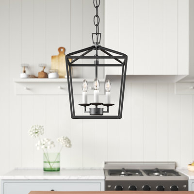 Finnegan 3 - Light Dimmable Lantern Geometric Chandelier