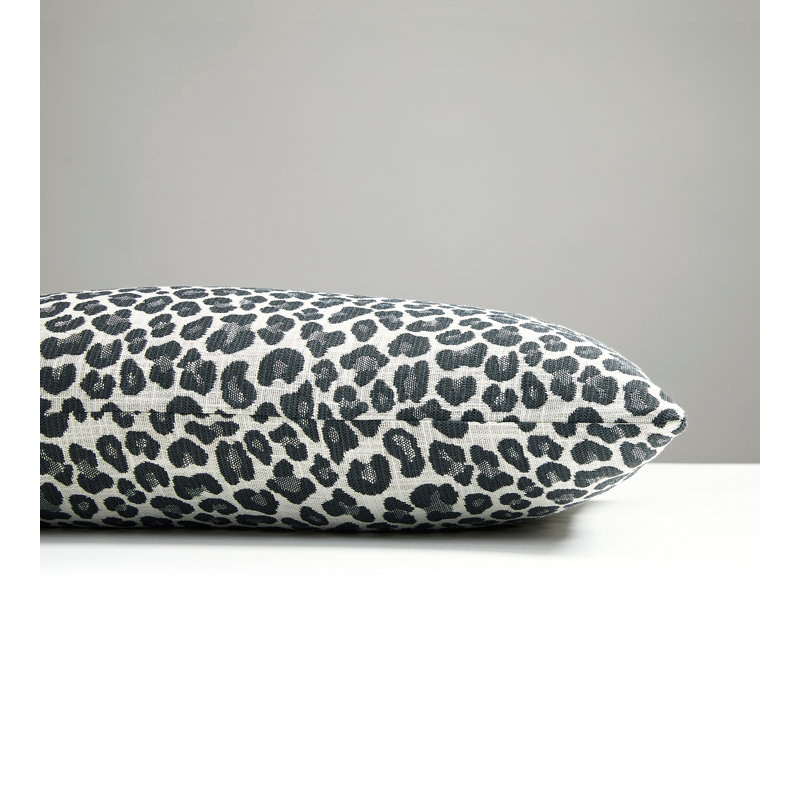 Backyard Bengal Lumbar Indoor/Outdoor Pillow Cover & Insert, Slate