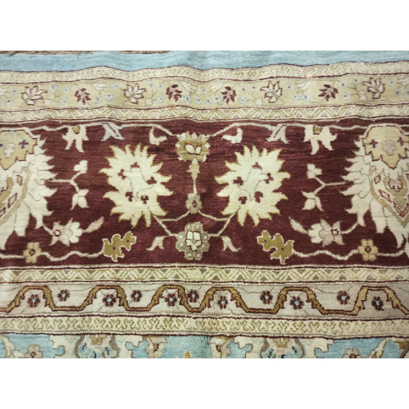 Tapis rectangulaire en laine 11 pi 8 po x 15 pi 9 po