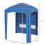 Parasol de plage portatif Outsunny 5,8 pi x 5,8 pi-683840530
