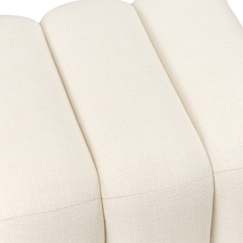Belmont Place Vanity Bench - Cream/Espresso