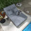 Lit de jour pour terrasse inclinable en osier 47,2 po-866476660