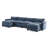 Latitude Run® 4-Seat Sectionals With 2 Ottoman-12189831