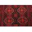 Tapis brun / noir en laine noué à la main de conception unique 3 pi 5 po x 6 pi 3 po Capen