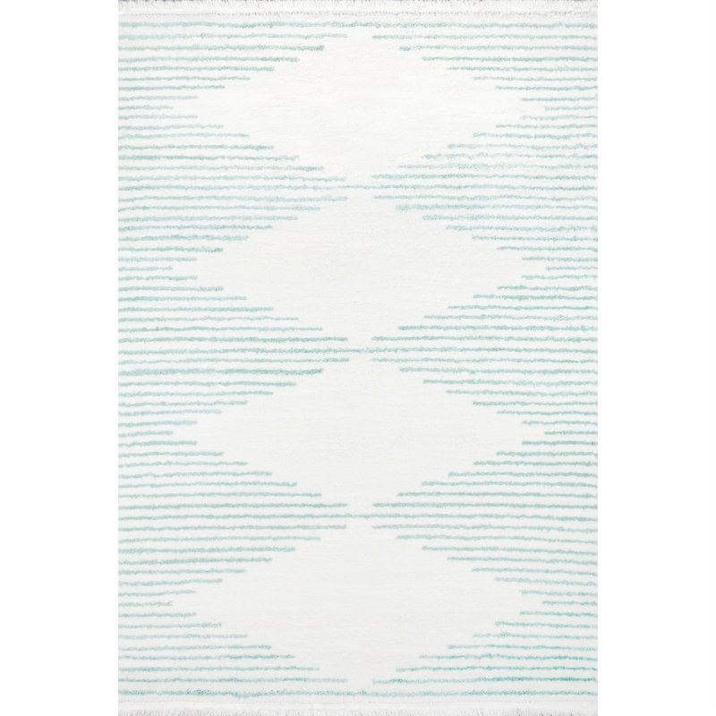 Geometric Indoor Rug, Rectangle 7'6" x 9'6"