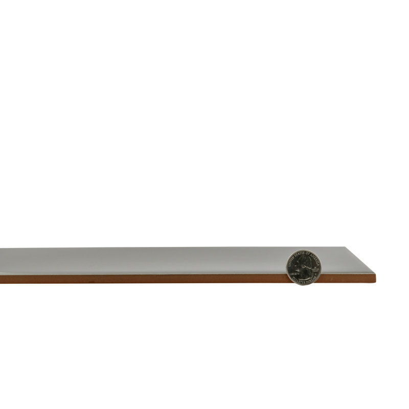 Grace 4" x 12" Ceramic Subway Tile, Moka