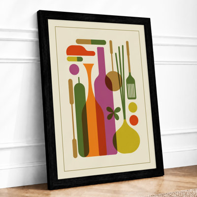 Kitchen Forms Mid-Century - Print