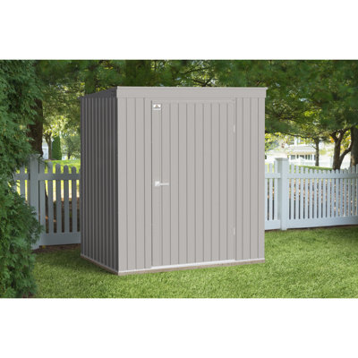 Remise de rangement en acier Elite, 6 x 4, gris froid