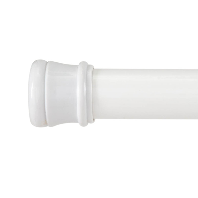 TENSION 2'' Straight Tension Shower Curtain Rod