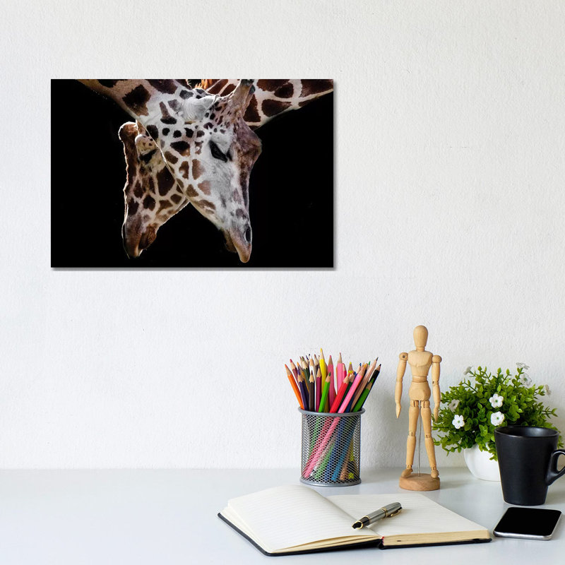 Girraffes 3 by Goran Anastasovski - Wrapped Canvas Print, 20.32 cm H x 30.48 cm W