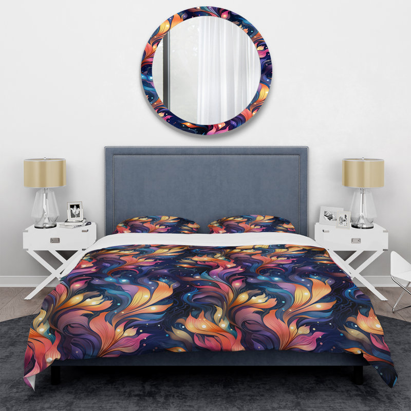 Ensemble de housse de couette Astrath, Housse de couette pour très grand lit et 2 très