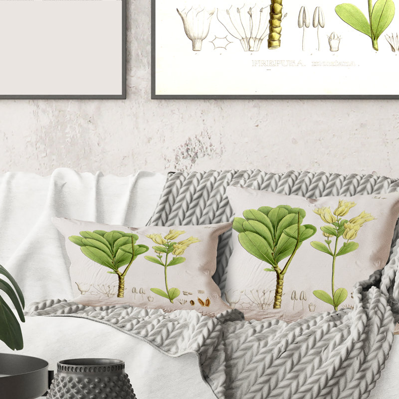Floral Throw Pillow