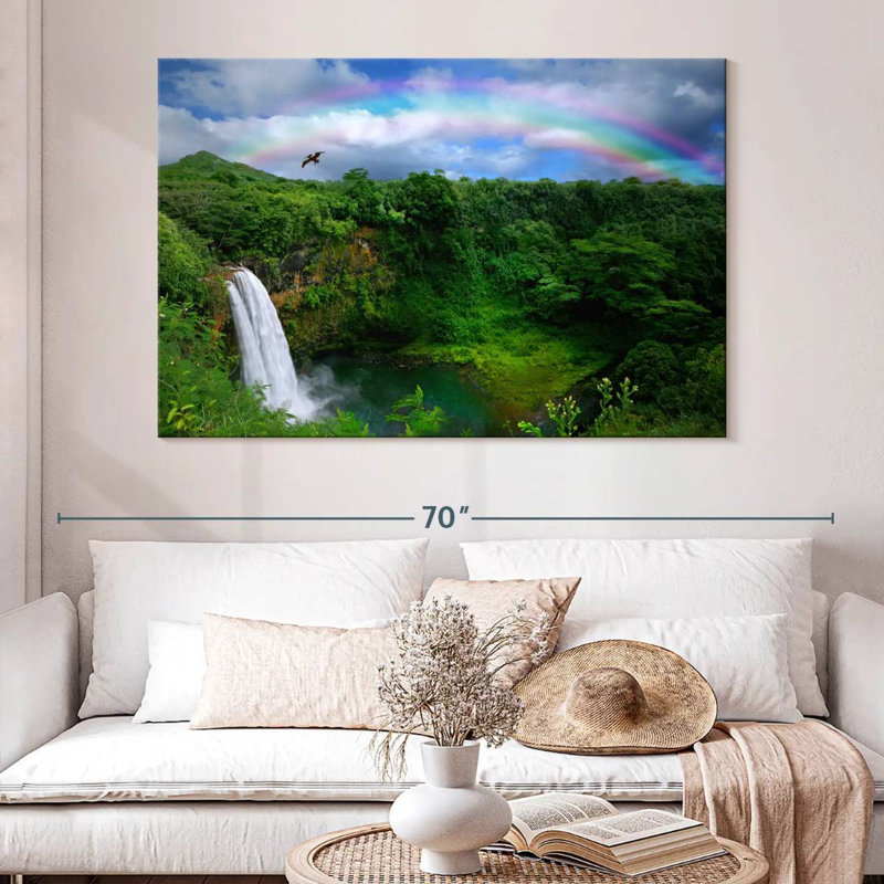 Cascade Alvord Kauai, H 34 po x l 51 po