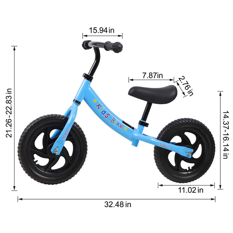 Benites Freeport Park Push/Pull Ride On, Blue