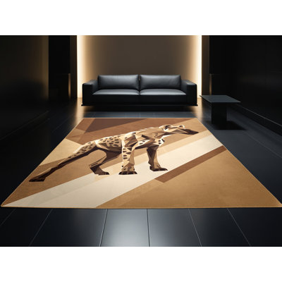 Tapis lavable à la machine Pavli Hyena