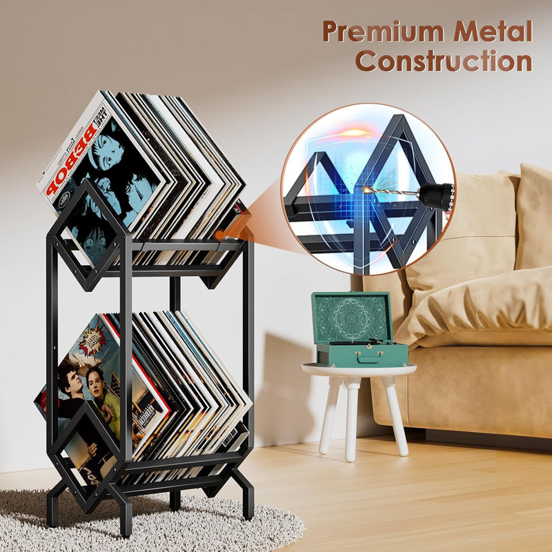 Metal 31.5'' H Storage Rack