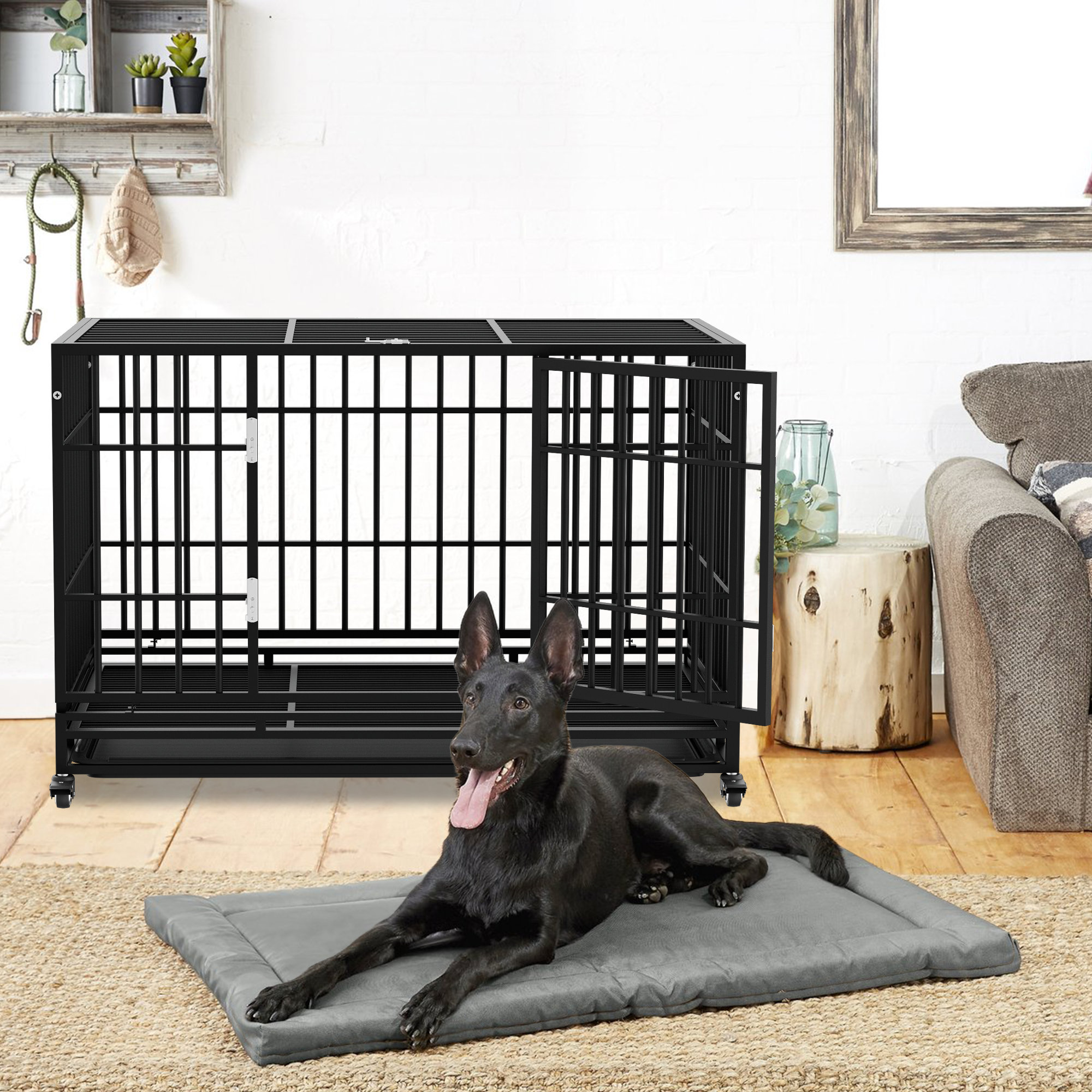 Dog cages hotsell large breeds