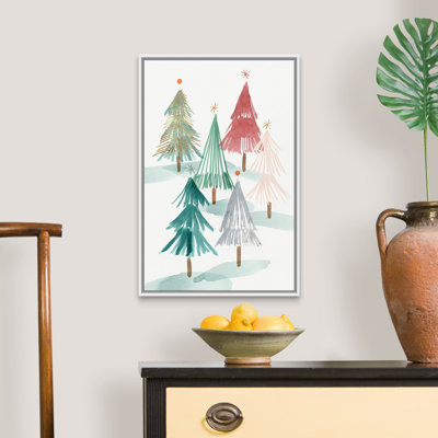 Arbres de Noël II - reproduction d'art sur toile