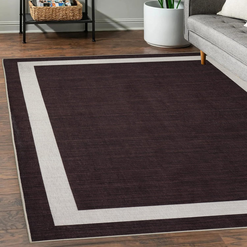Tapis Voncille avec envers antidérapant, Rectangle 5 pi 4 po x 8 pi