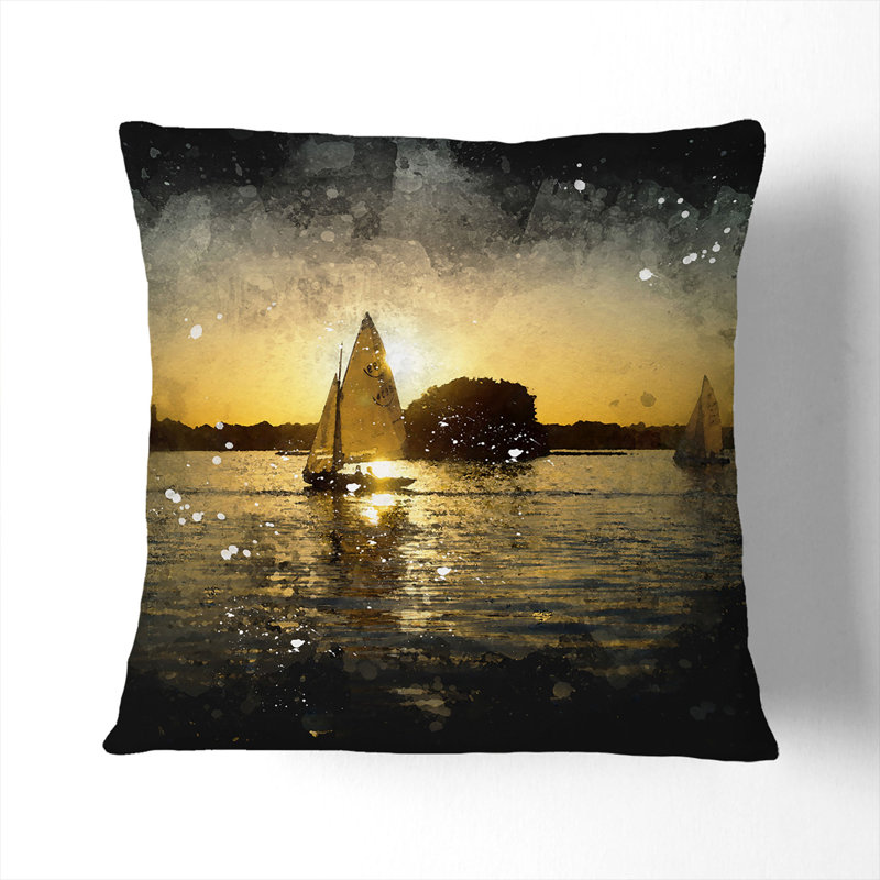 Square Cushion, White, 55cm H x 55cm W x 20cm D