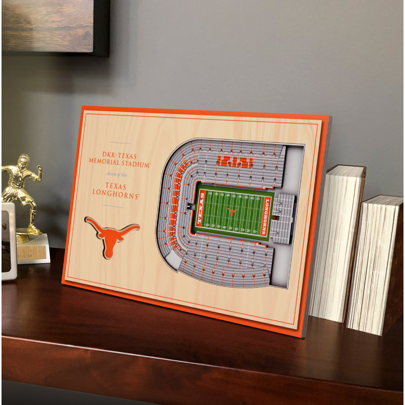 Affichage de bureau ncaa 3d stadiumviews, Université du Texas à Austin