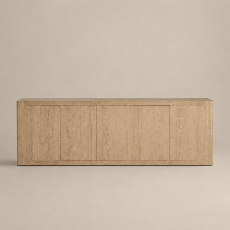Tara Solid Wood Sideboard, Clear