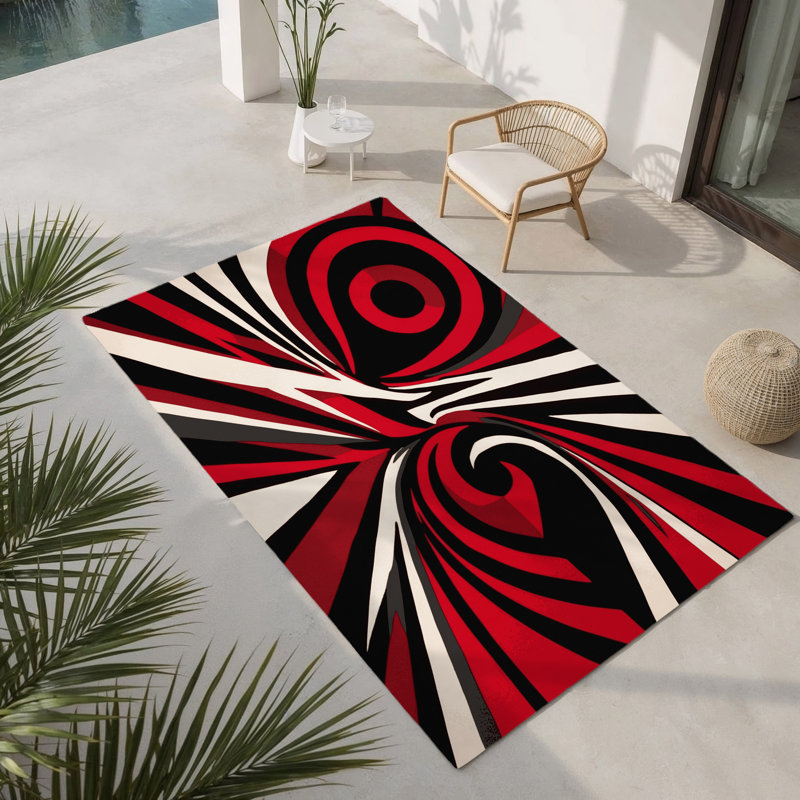 Tapis intérieur et extérieur Twilight, Rectangulaire 2 pi x 3 pi