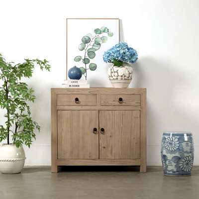 Solid Wood Accent Cabinet
