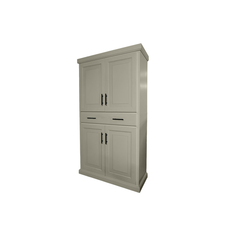 Armoire de cuisine avec tiroir Savannah, Blanc doux