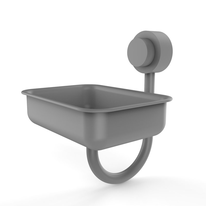 Venus Soap Dish, Matte Gray