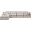 Canapé modulaire 5 pièces rembourré-87149728