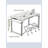 Outdoor Portable Folding Table Large