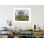 «Landscape in Louveciennes» par Camille Pissarro, impression giclée sur cadre