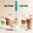 Zulay Kitchen Tornado Whisk Milk Frother With 4 Aa Duracell Batteries - Triple Whisk For More Power-119140073