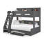 Vedika Bunk Bed with Shelves-511147572